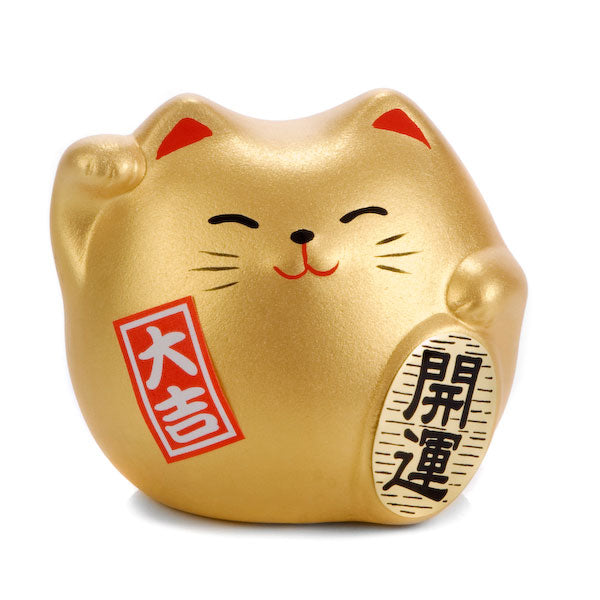 Gold Feng Shui Manekineko S