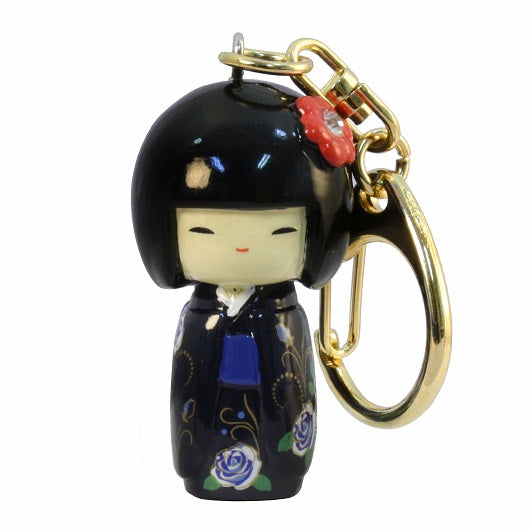 Kokeshi-Schlüsselanhänger Furisode