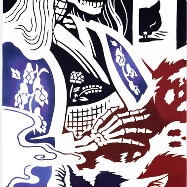 Tenugui Skelett II